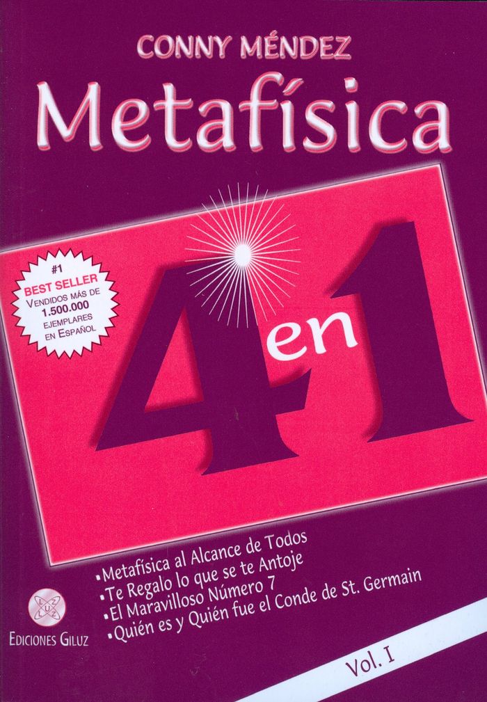 METAFISICA 4 EN 1. VOL I (N/E), de MENDEZ,CONNY | portada del libro