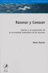RAZONAR Y CONOCER, de PANIZZA,MABEL | portada del libro