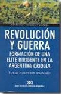 Revolución y guerra, de Halperín Donghi, Tulio | portada del libro