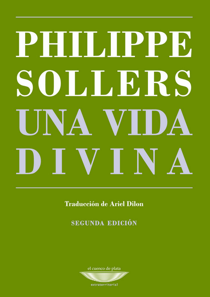 VIDA DIVINA, de SOLLERS | portada del libro