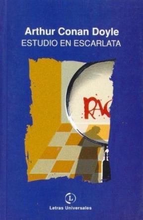 ESTUDIO EN ESCARLATA, de CONAN DOYLE | portada del libro