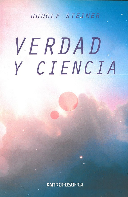 Verdad y ciencia, de Rudolf | portada del libro