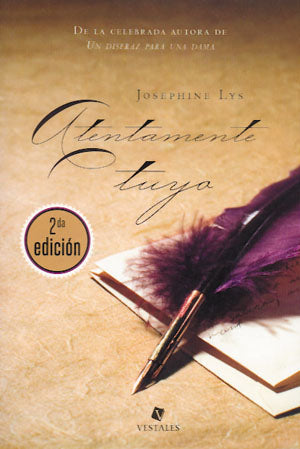 Atentamente tuyo, de Josephine | portada del libro