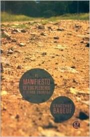 EL MANIFIESTO DE LOS PLEBEYOS Y OTROS ESCRITOS, de GRACCHUS BABEUF | portada del libro