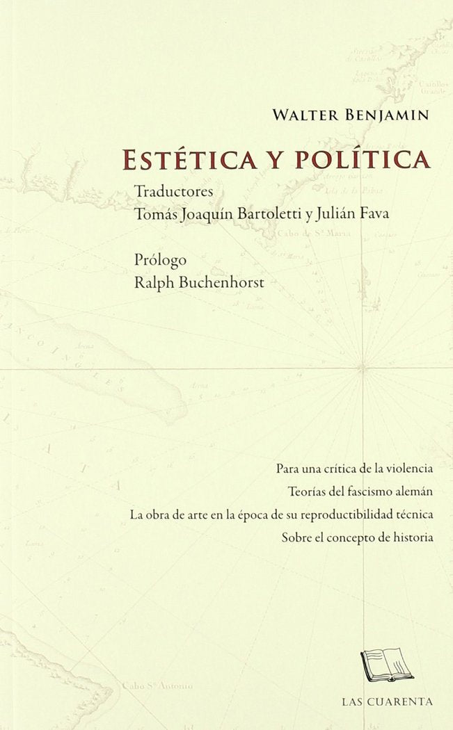 ESTETICA Y POLITICA, de BENJAMIN, WALTER | portada del libro