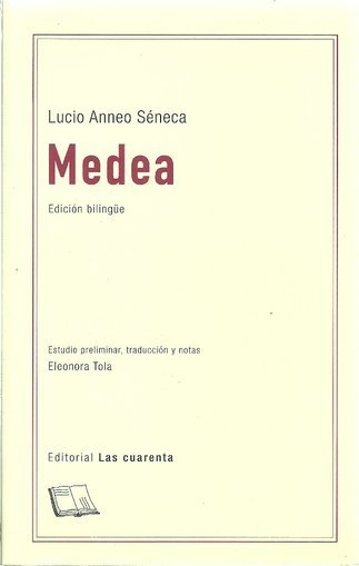 MEDEA, de LUCIO ANNEO SENECA | portada del libro