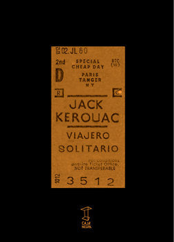 VIAJERO SOLITARIO, de JACK KEROUAC | portada del libro
