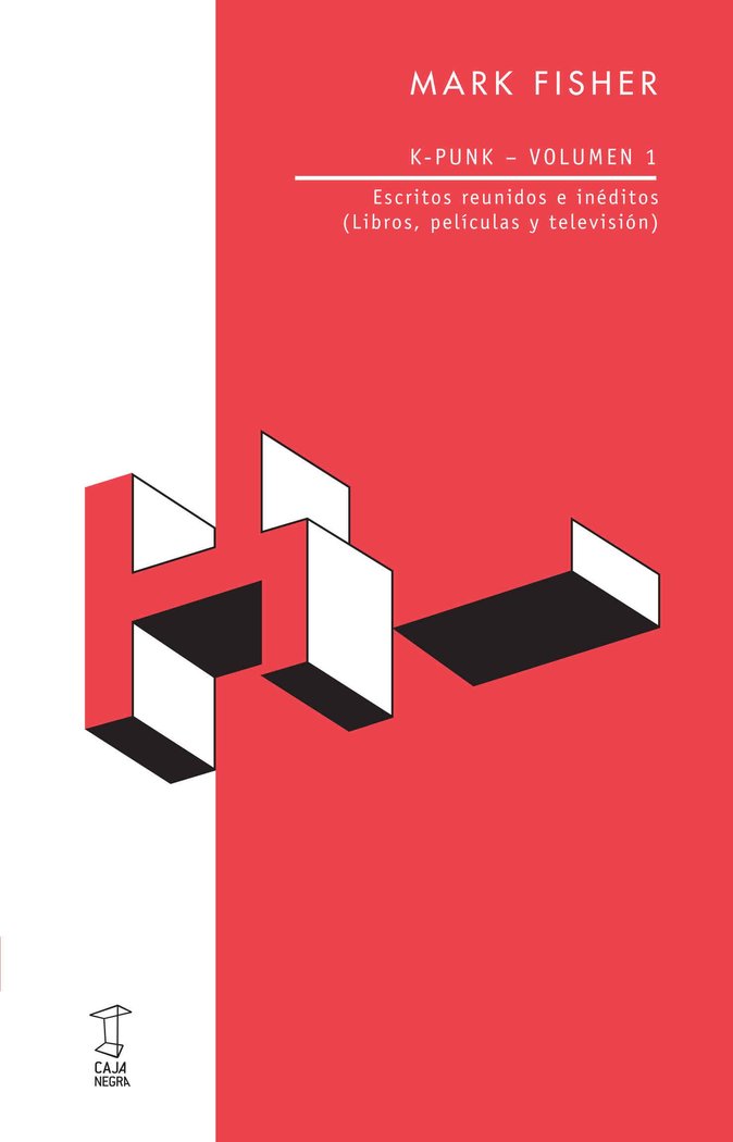 K-PUNK - VOLUMEN 1, de MARK FISHER | portada del libro