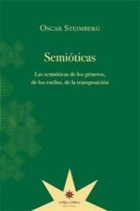 SEMIOTICAS, de OSCAR STEIMBERG | portada del libro