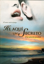 He aquí un secreto, de Soledad | portada del libro