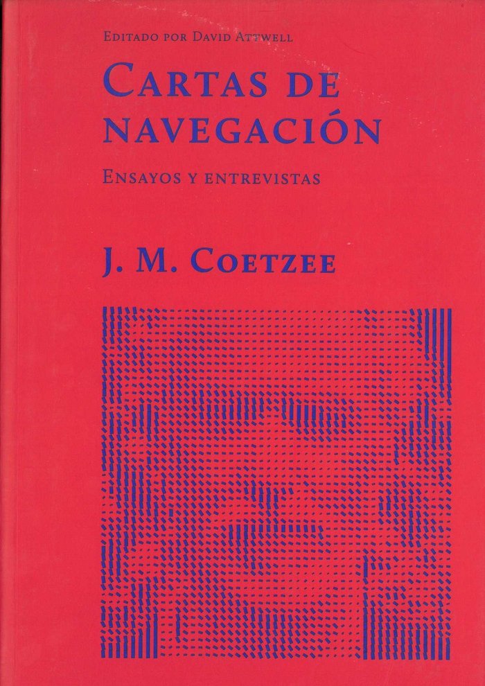 CARTAS DE NAVEGACION, de COETZEE, J.M. | portada del libro