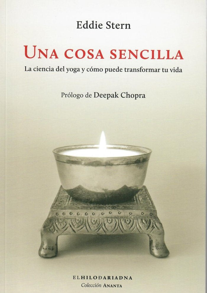 UNA COSA SENCILLA, de STERN,EDDIE | portada del libro
