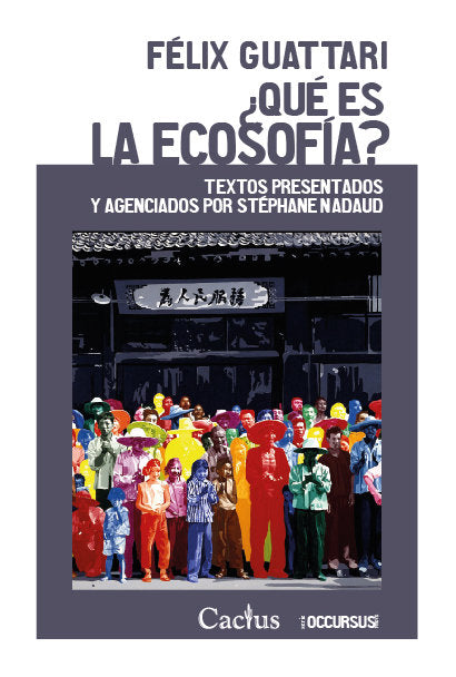 ¿que es la ecosofia?, de FELIX GUATTARI | portada del libro