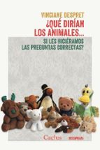 (sin titulo), de VINCIANE DESPRET | portada del libro