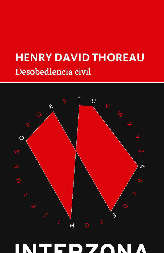 DESOBEDIENCIA CIVIL, de THOREAU,HENRY DAVID | portada del libro