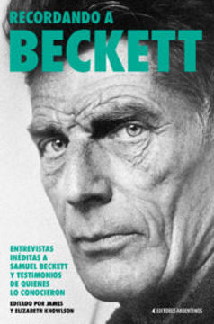RECORDANDO A BECKETT. ENTREVISTAS INEDITAS A SAMUEL BECKETT Y TESTIMONIOS DE QUI, de VV.AA. | portada del libro