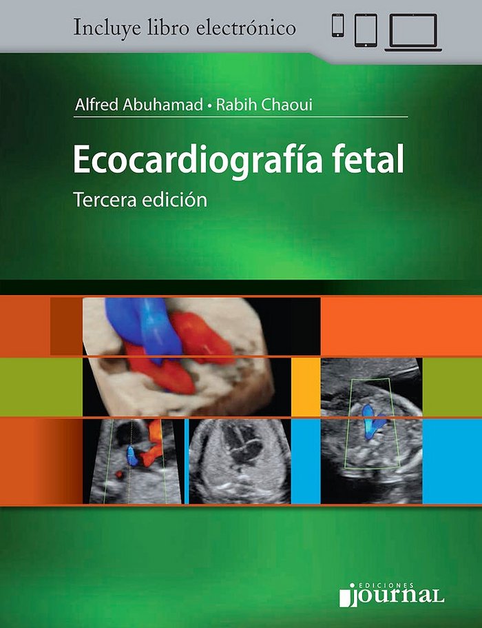 ECOCARDIOGRAFIA FETAL, de ABUHAMAD,A | portada del libro