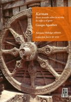 KARMAN, de Giorgio Agamben | portada del libro