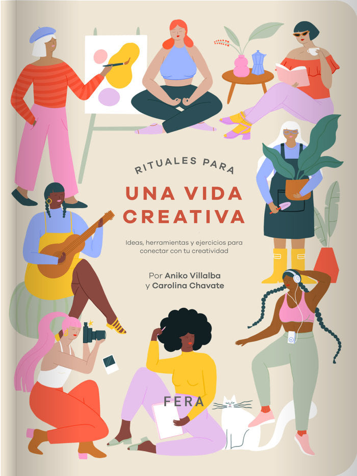 RITUALES PARA UNA VIDA CREATIVA, de CHAVATE, CAROLINA | portada del libro