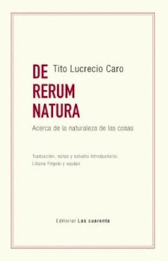 DE RERUM NATURA (BILINGUE), de TITO LUCRECIO CARO | portada del libro