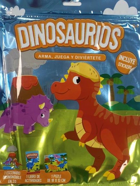 BOLSA DINOSAURIOS, de VARIOS | portada del libro