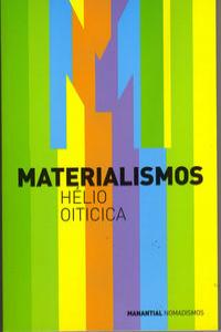MATERIALISMOS, de HELIO OITICICA | portada del libro