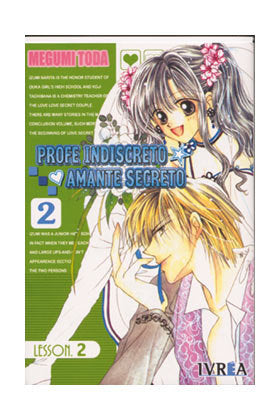 PROFE INDISCRETO AMANTE SECRETO 2, de TODA | portada del libro