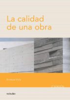 CALIDAD DE UNA OBRA, LA, de ENRIQUE VIOLA | portada del libro
