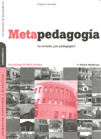 METAPEDAGOGIA, de GERMAN | portada del libro