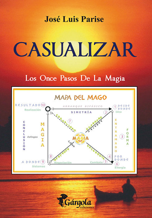 CASUALIZAR LOS ONCE PASOS DE LA MAGIA, de JOSE LUIS PARISE | portada del libro