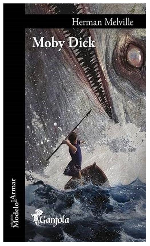 MOBY DICK, de HERMAN MELVILLE | portada del libro