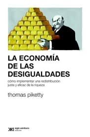 ECONOMIA DE LAS DESIGUALDADES, de PIKETTY | portada del libro