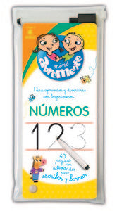 Abremente para escribir y borrar - números | portada del libro