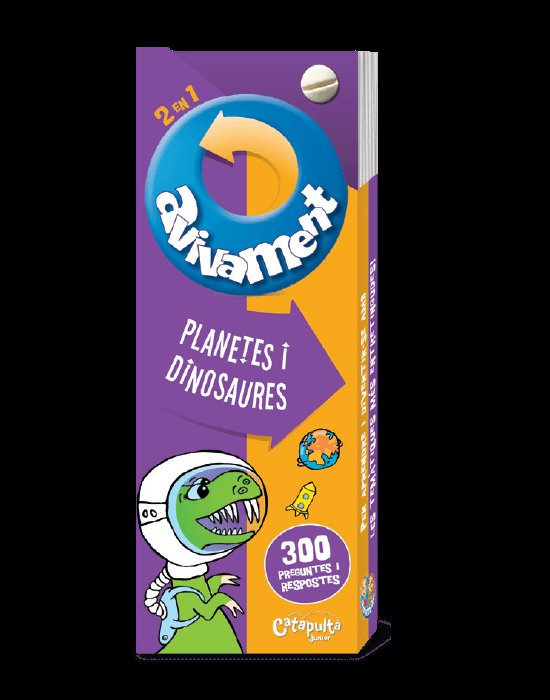 PLANETES I DINOSAURES, de ELS EDITORS DE CATAPULTA | portada del libro