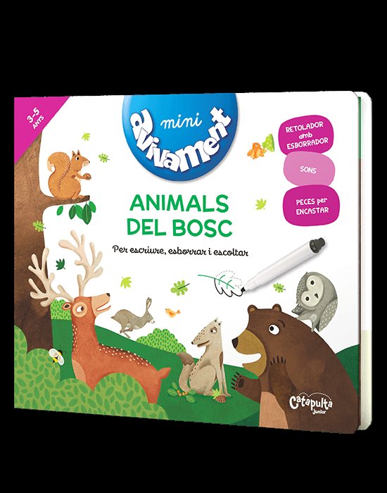 MINI AVIVAMENT ANIMALS DEL BOSC, de , ELS EDITORS DE CATAPULTA | portada del libro