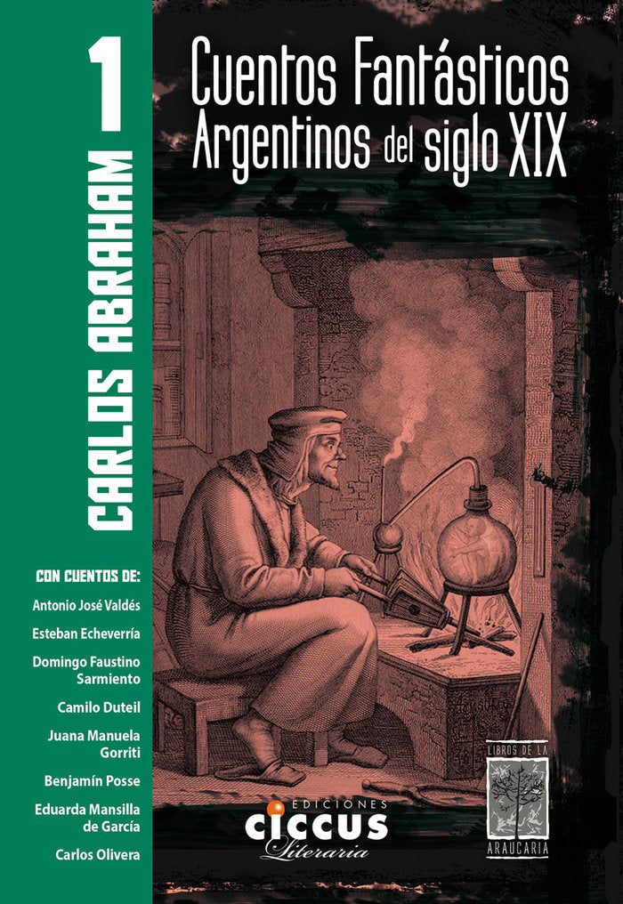 CUENTOS FANTASTICOS ARGENTINOS DEL SIGLO XIX - TOMO 1, de CARLOS ABRAHAM | portada del libro