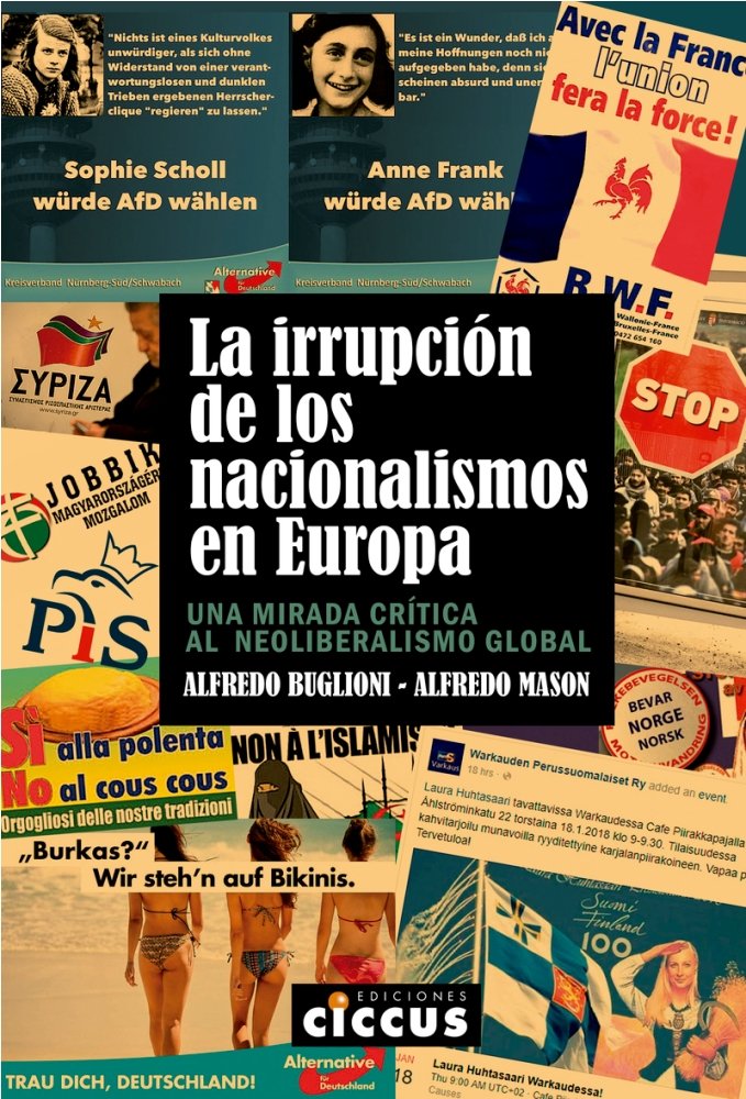 LA IRRUPCION DE LOS NACIONALISMOS EN EUROPA, de BUGLIONI, ALFREDO VICENTE | portada del libro