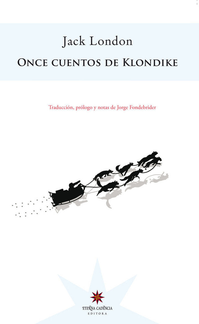 ONCE CUENTOS DE KLONDIKE, de JACK LONDON | portada del libro