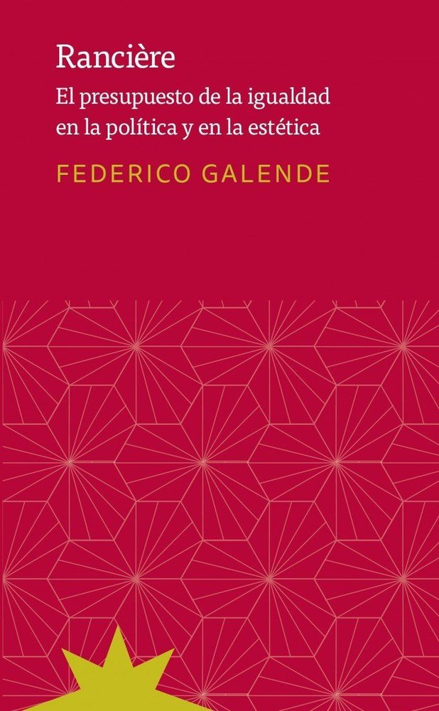 RANCIèRE, de GALENDE, FEDERICO | portada del libro