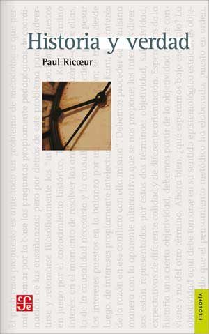 HISTORIA Y VERDAD, de RICOEUR | portada del libro