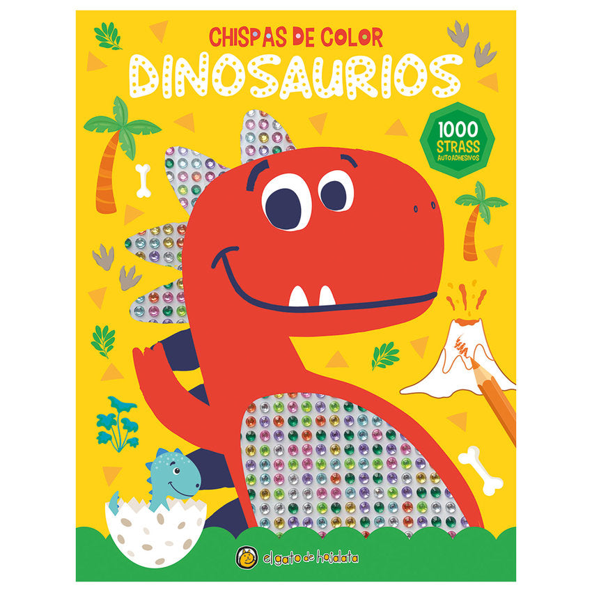 COLOREA Y DECORA: DINOSAURIOS, de GUADAL | portada del libro