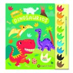DINOSAURIOS ("PINTO CON ACUARELAS") 9 ACUARELAS+1 PINCEL, de Varios autores | portada del libro