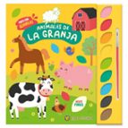 ANIMALES DE GRANJA ("PINTO CON ACUARELAS") 9 ACUARELAS+1 PINCEL, de Varios autores | portada del libro