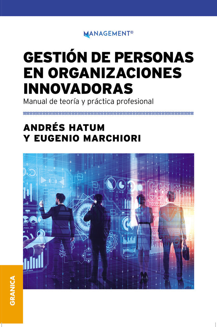 GESTION DE PERSONAS EN ORGANIZACIONES INNOVADORAS, de HATUM, ANDRES | portada del libro