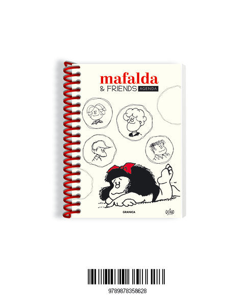 AGENDA MAFALDA PERPETUA & FRIENDS BLANCO, de VARIOS AUTORES | portada del libro
