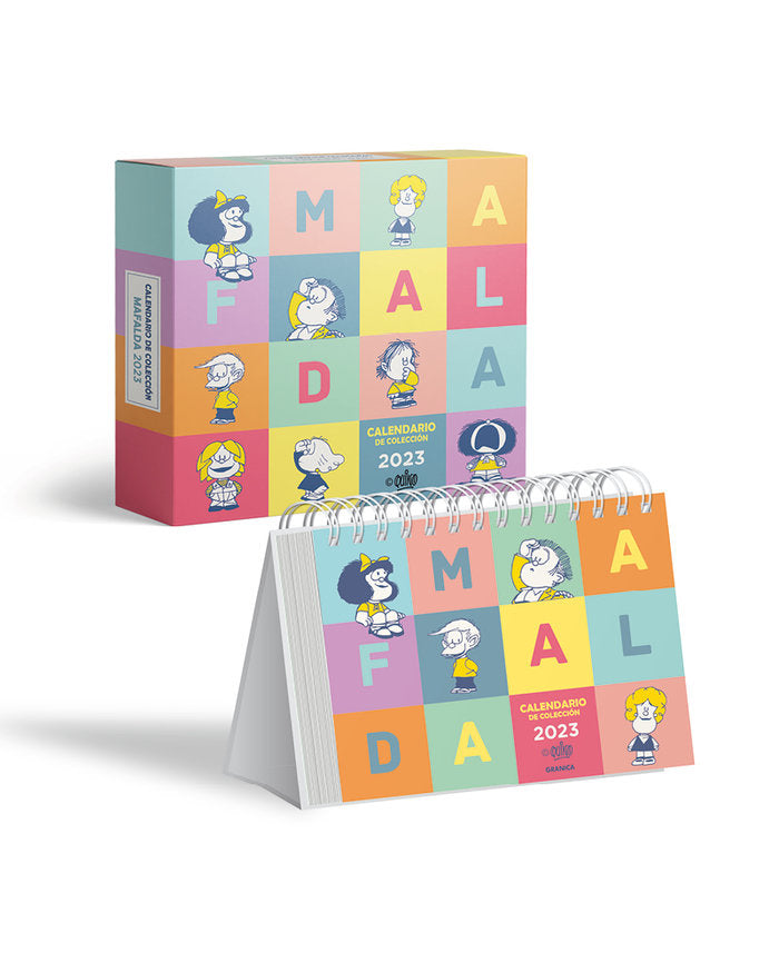 CALENDARIO 2023 MAFALDA DE COLECCION, de QUINO | portada del libro