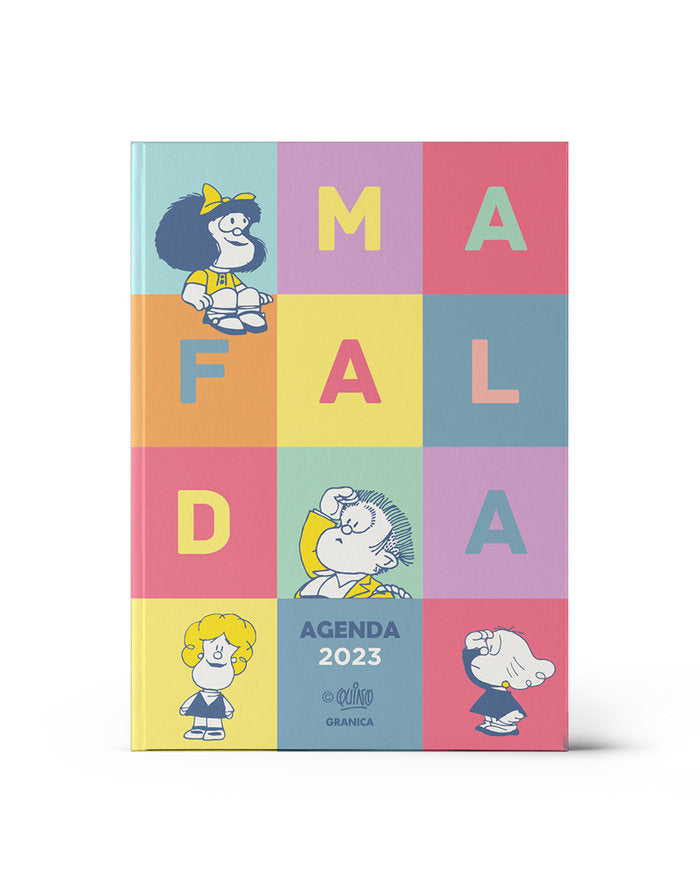 AGENDA 2023 MAFALDA ENCUADERNADA, de QUINO | portada del libro