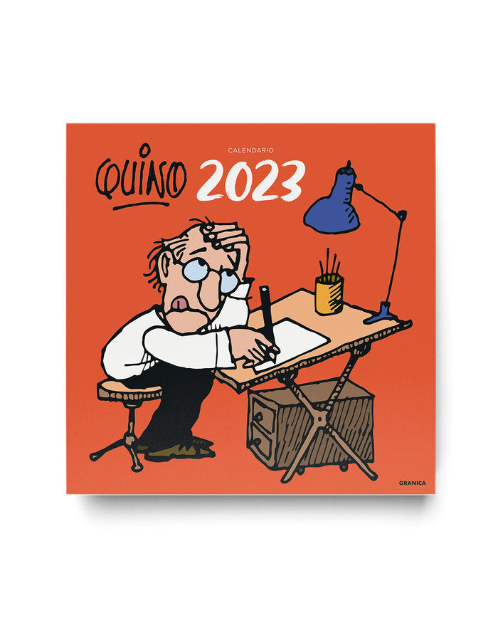 CALENDARIO 2023 QUINO DE PARED, de QUINO | portada del libro