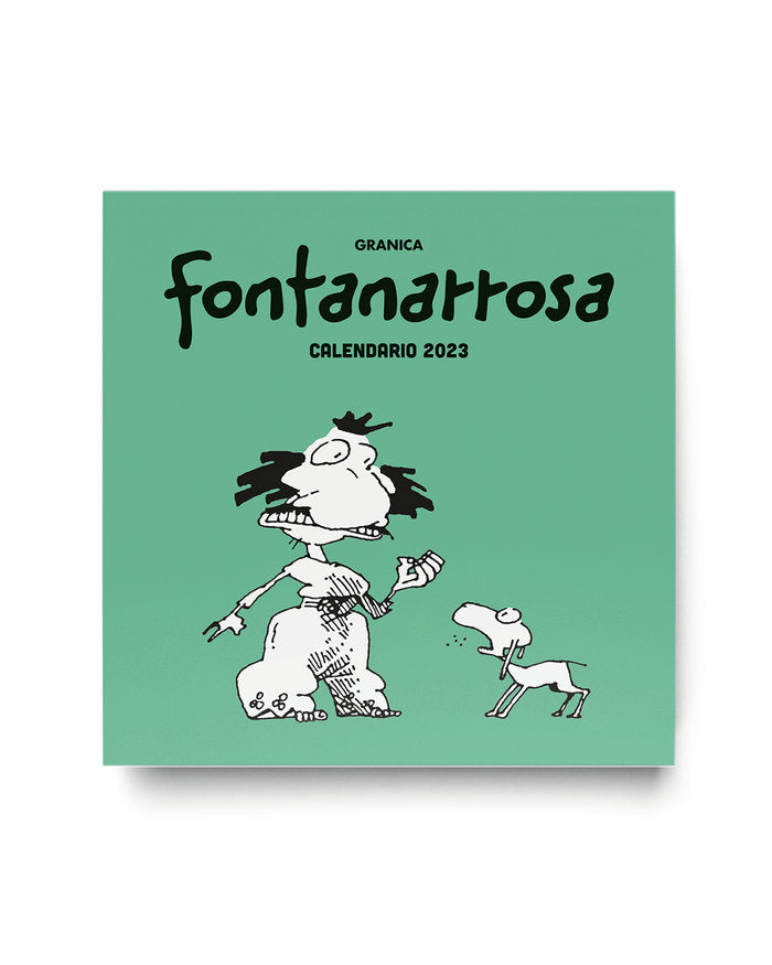 CALENDARIO 2023 FONTANARROSA DE PARED, de ROBERTO FONTANARROSA | portada del libro