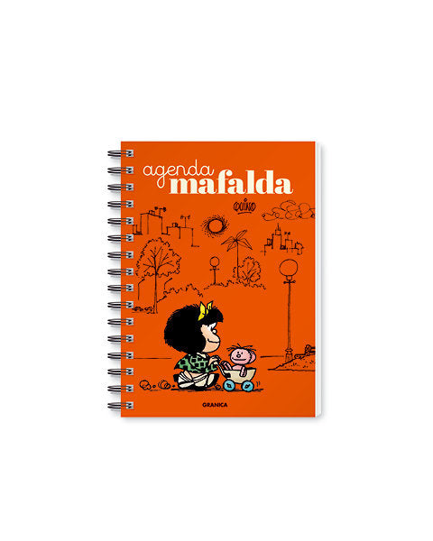 AGENDA MAFALDA PERPETUA ANILLADA MUÑECA (NUEVA EDICION), de QUINO | portada del libro